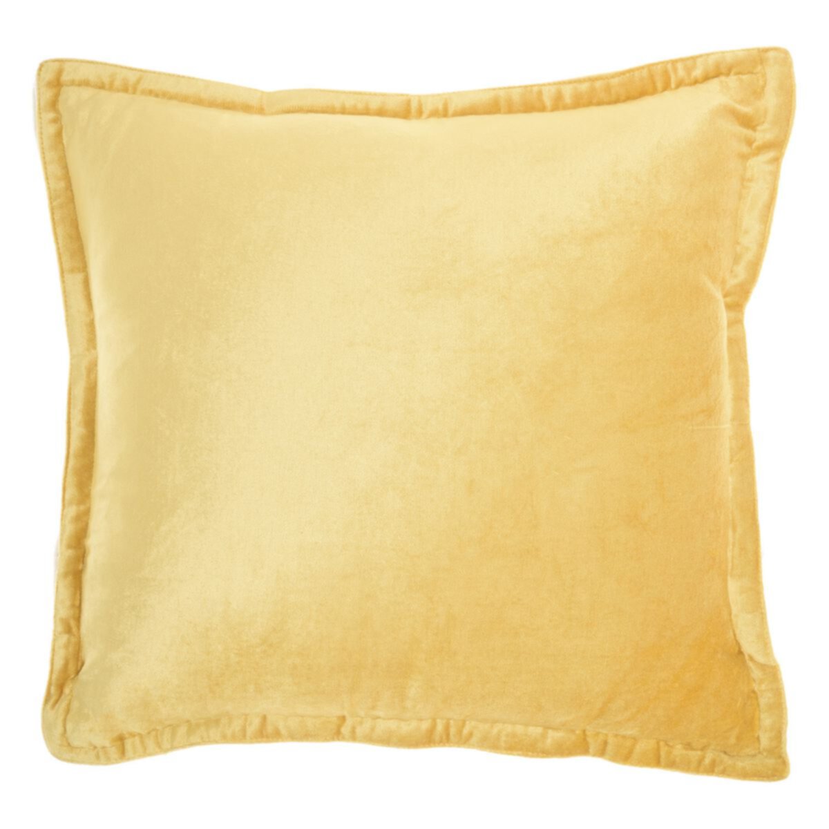 Mina Victory Sofia Solid Velvet Flange Indoor Throw Pillow Mina Victory