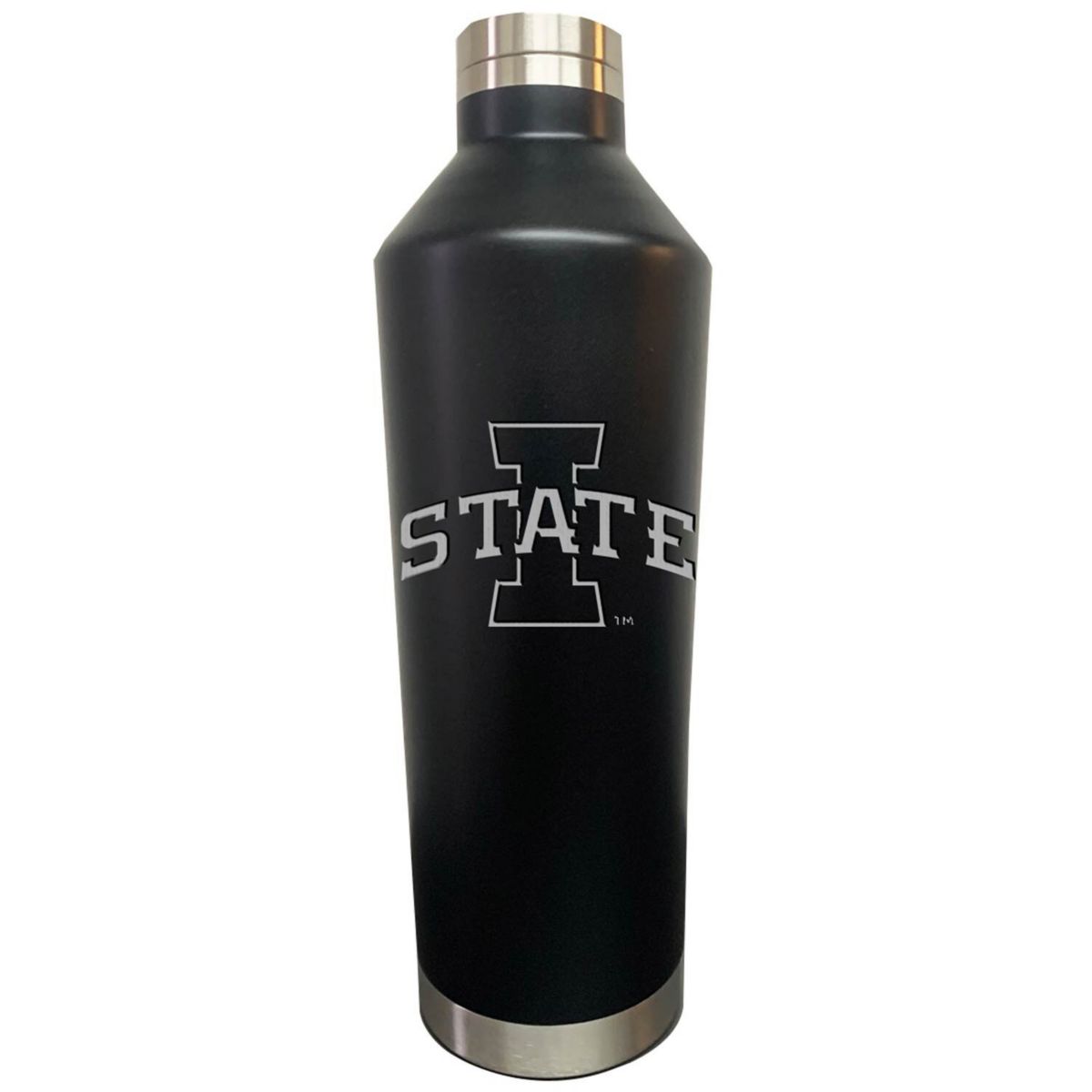 Black Iowa State Cyclones 26oz. Primary Logo Water Bottle The Memory Company