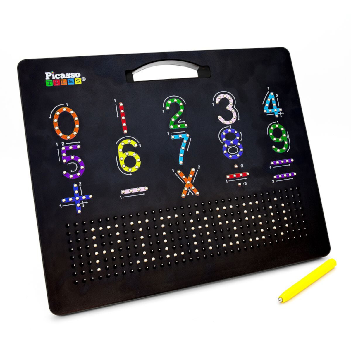 Magnetic Drawing Board with Letters and Numbers PicassoTiles