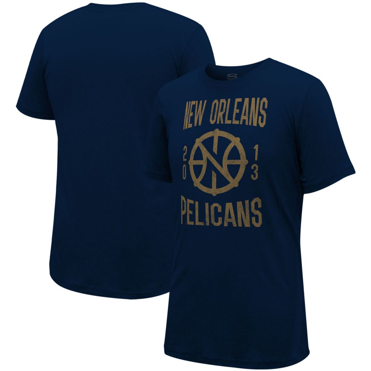 Unisex Stadium Essentials  Navy New Orleans Pelicans City Year T-Shirt Stadium Essentials