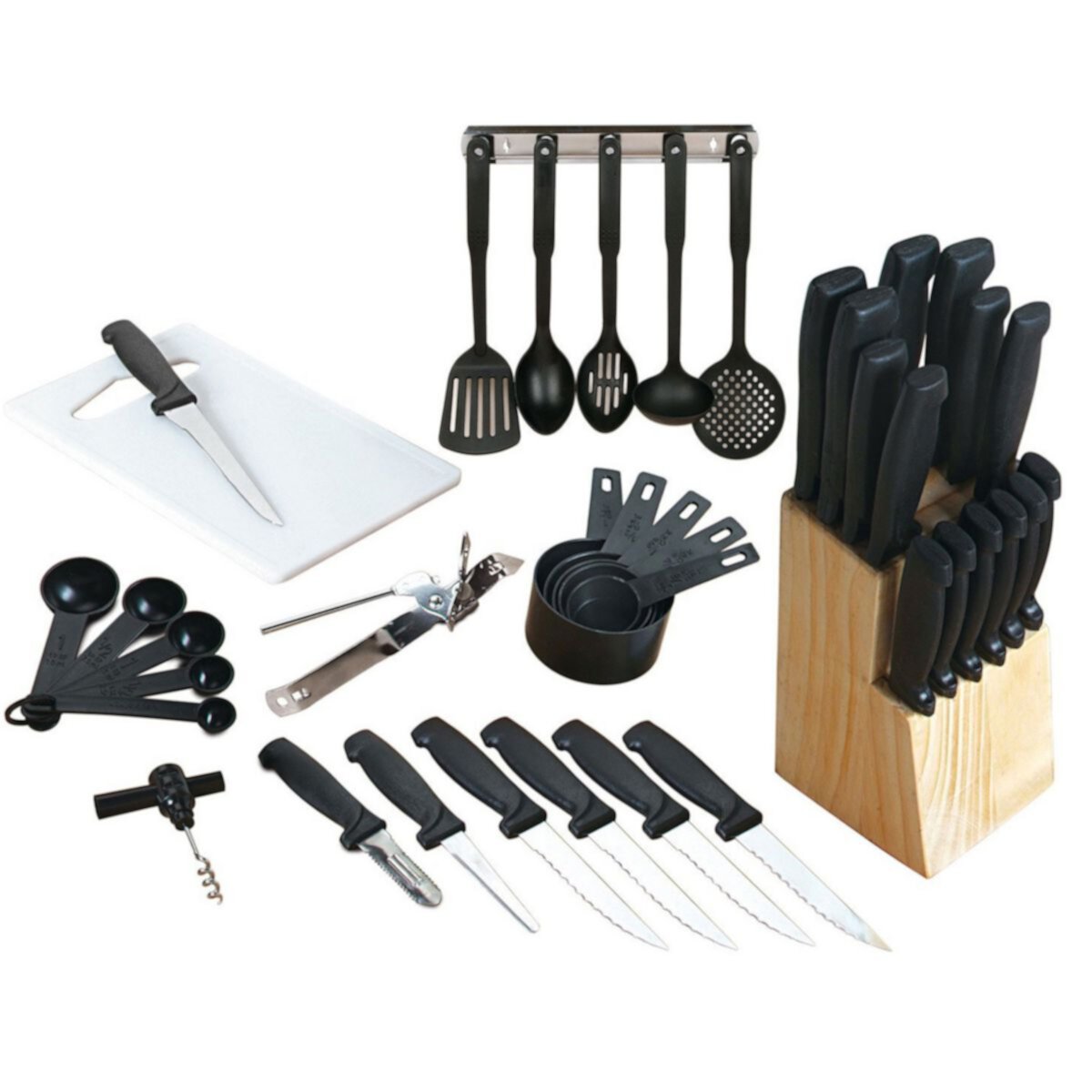 Gibson Everyday Total Kitchen 41-Piece Cutlery Combo Set Gibson Home
