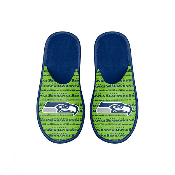 Детские тапочки FOCO Seattle Seahawks Scuff Wordmark FOCO