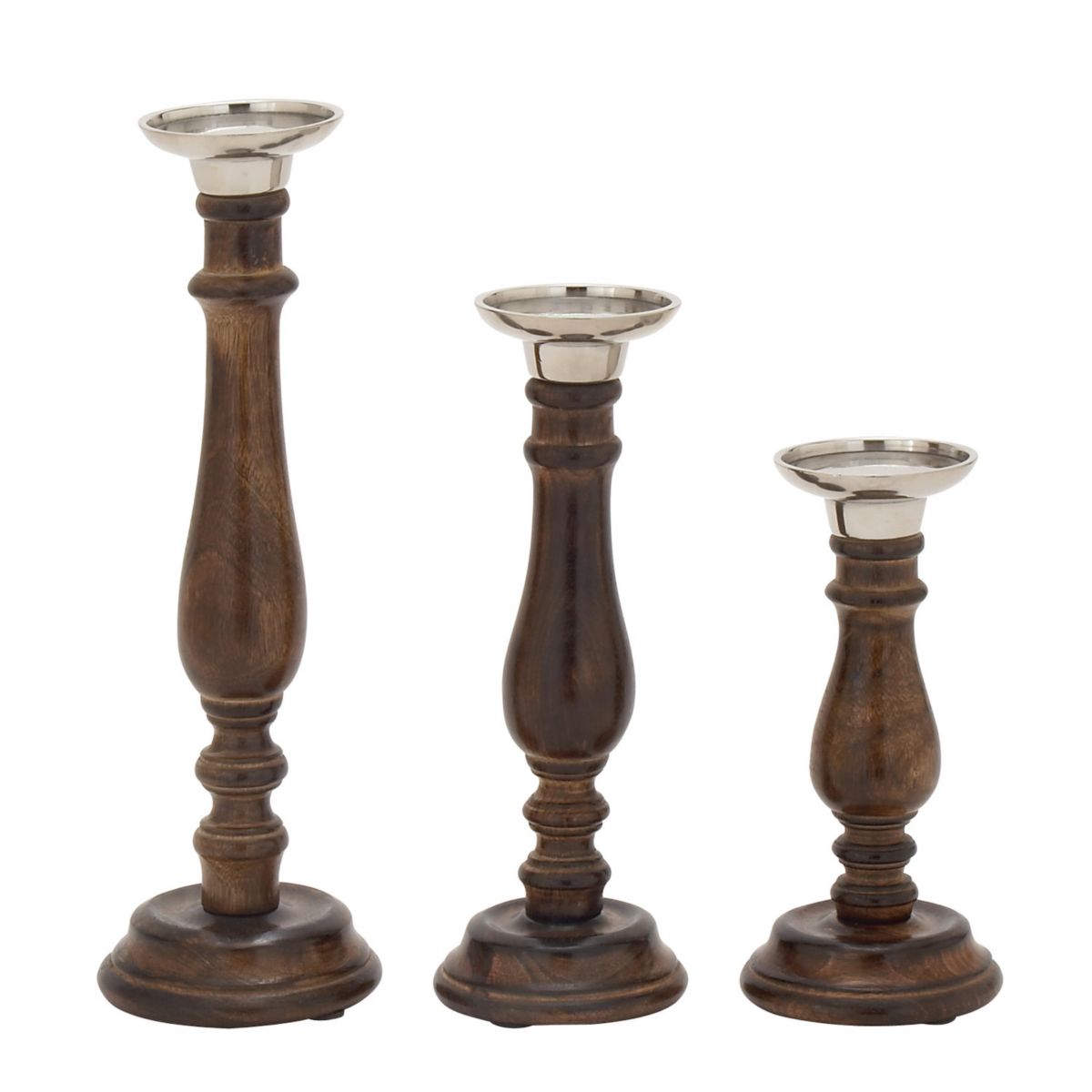 Stella & Eve Classic Candle Holder Floor Decor 3-piece Set Stella & Eve