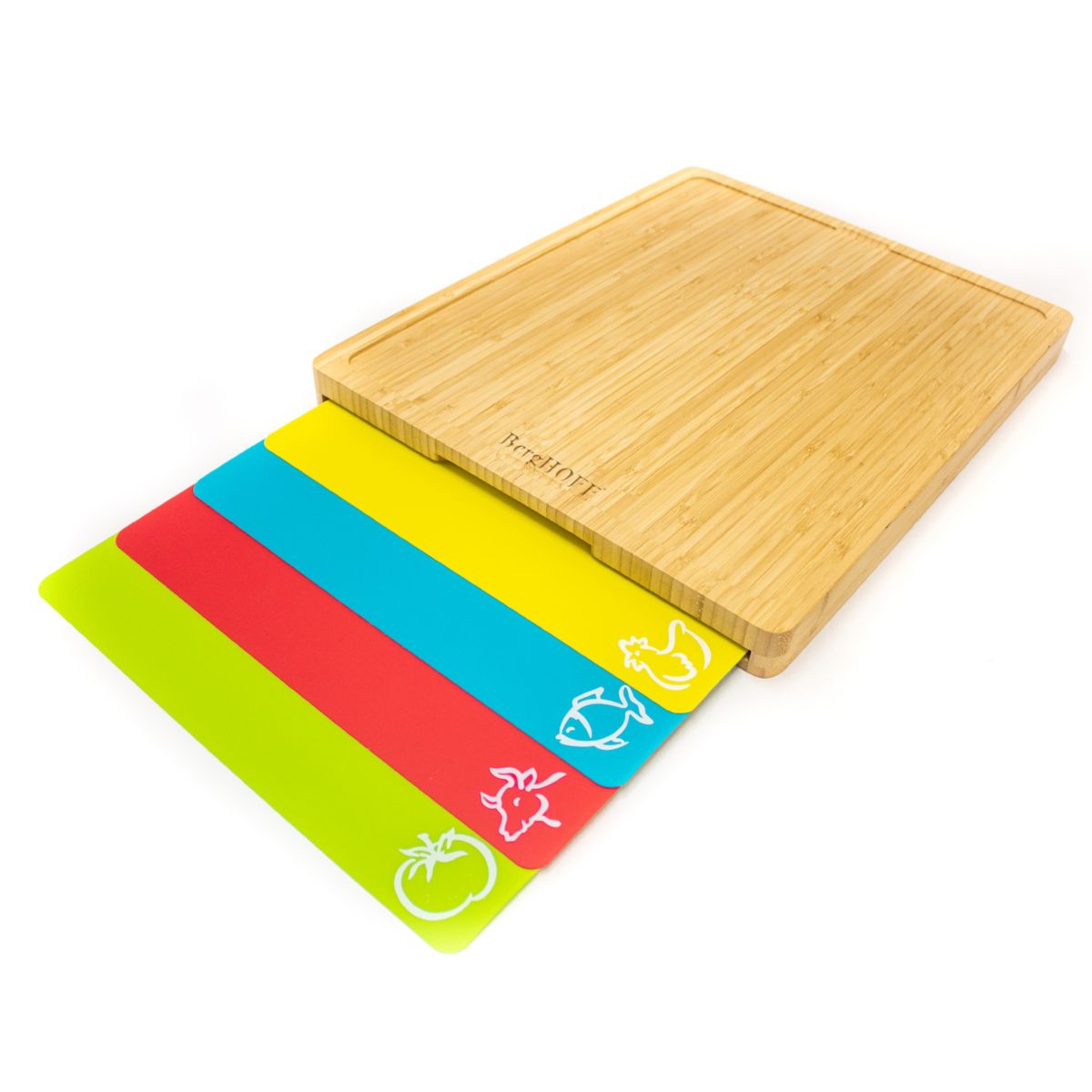 BergHOFF 4-pc. Bamboo Cutting Board Set BergHOFF