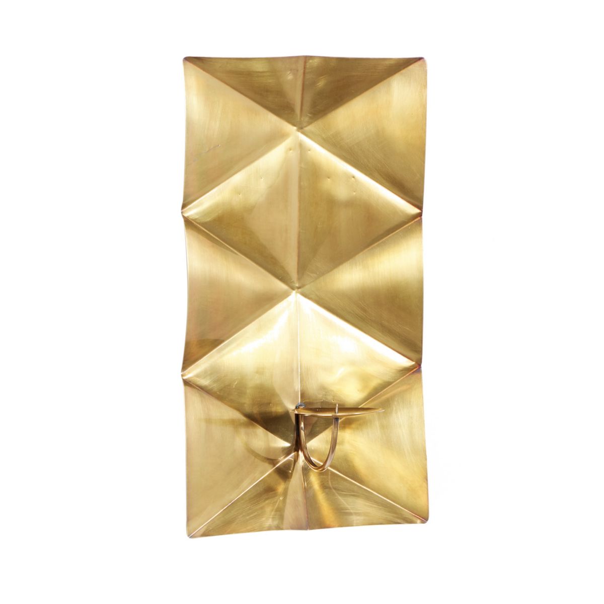 Stella & Eve Metallic Candleholder Sconce Wall Decor Stella & Eve