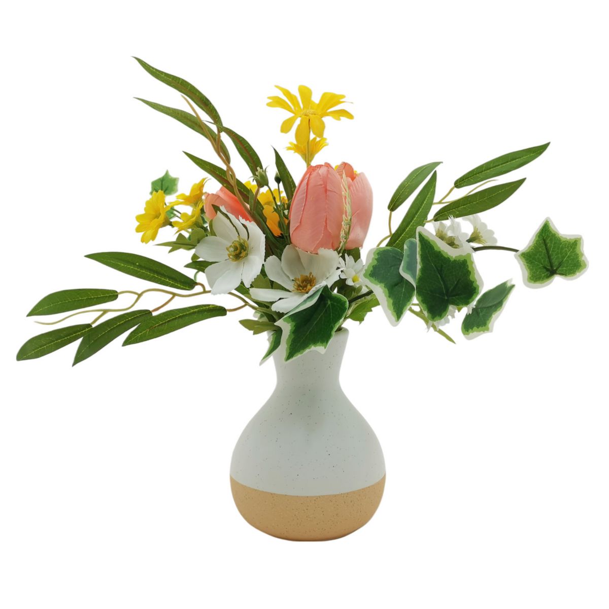 Sonoma Goods For Life® Artificial Wildflowers in Stoneware Vase SONOMA