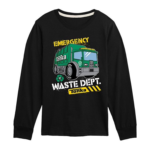 Boys 8-20 Tonka Emergency Waste Dept. Long Sleeve Graphic Tee Tonka