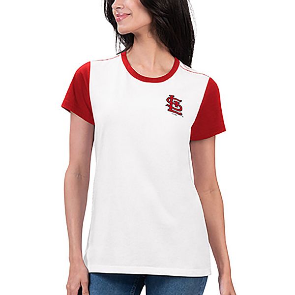 Женская футболка Ringer St. Louis Cardinals от G-III 4Her и Карла Бэнкса, 100% хлопок In The Style