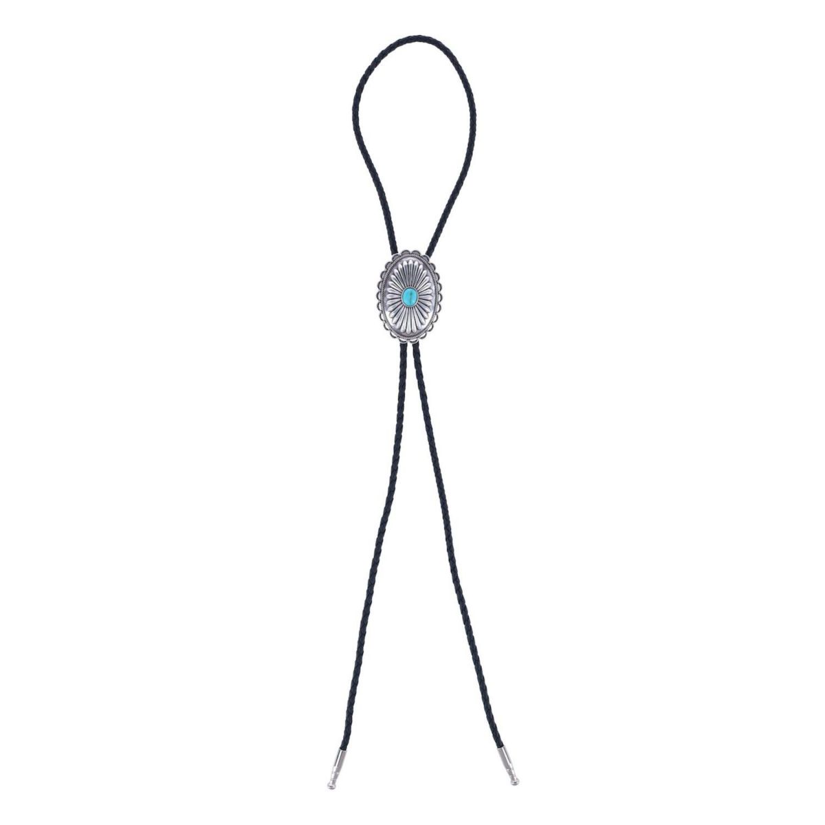 Turquoise Concho Western Bolo Tie M&F Western Products