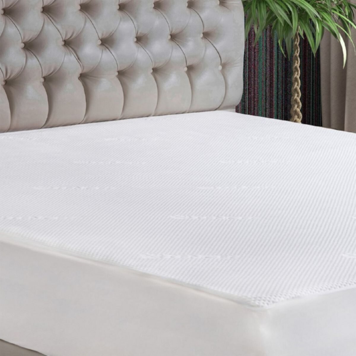 Swiss Comforts Embossed Tencel Mattress Protector Swiss Comforts