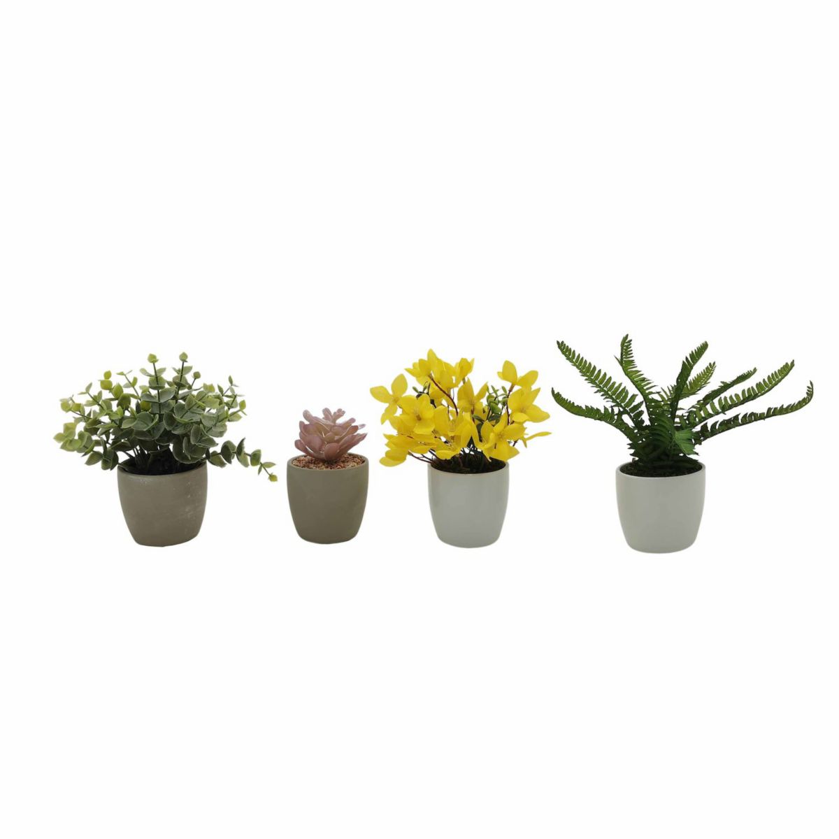 Sonoma Goods For Life® Mini Faux Greenery Pots 4-piece Set SONOMA