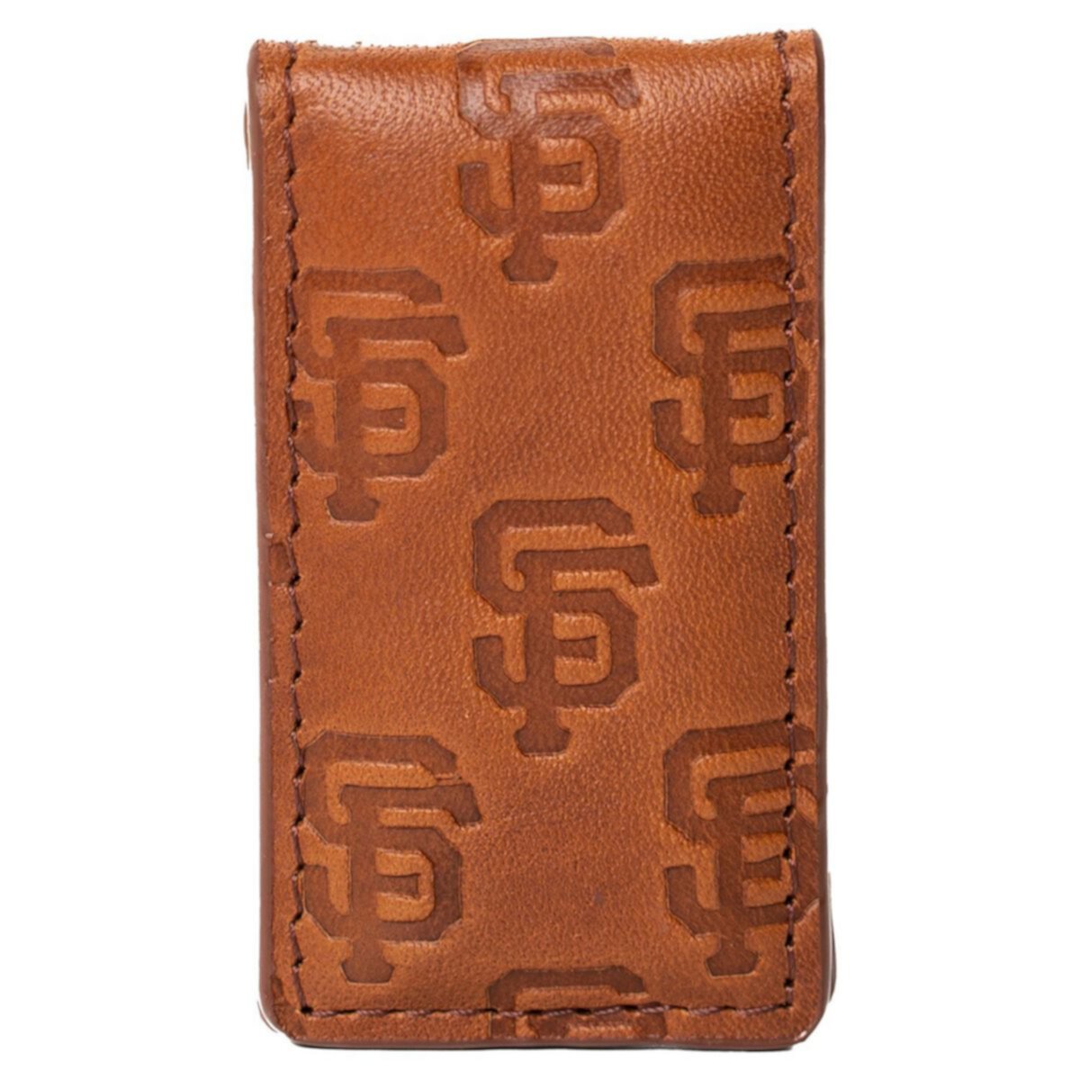 Lusso Brown San Francisco Giants Sammy Magnetic Money Clip Lusso