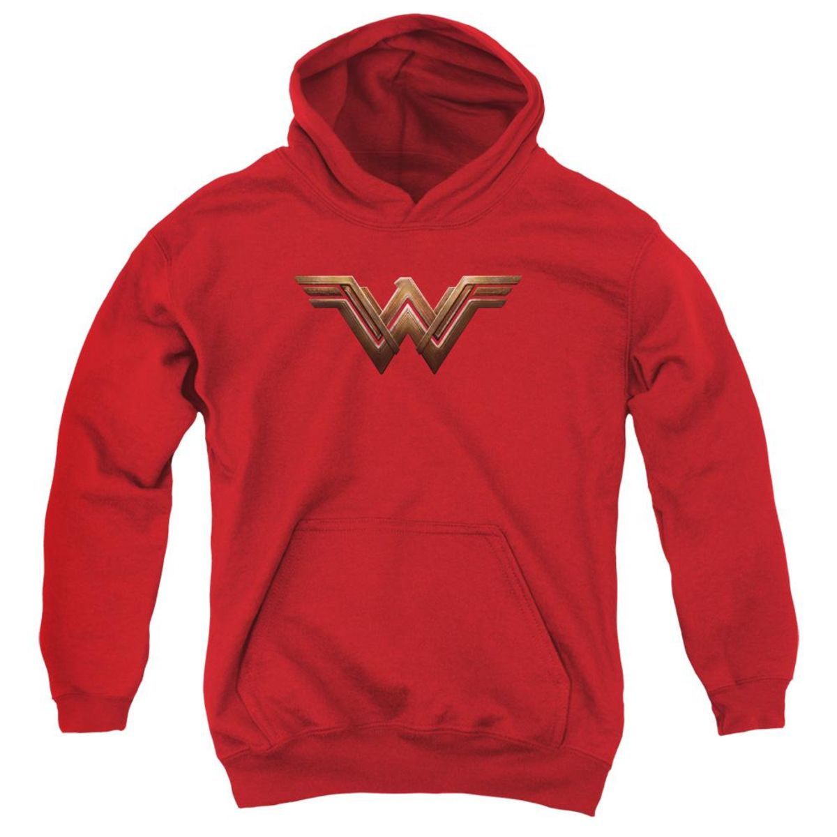Batman V Superman Wonder Woman Shield Youth Pull Over Hoodie Licensed Character