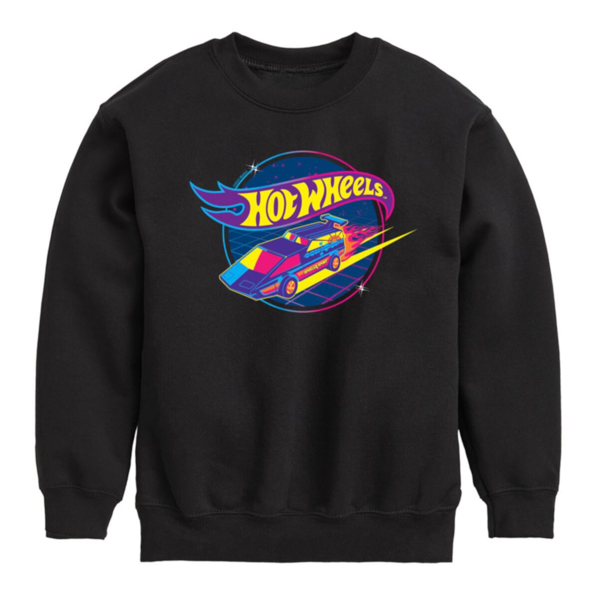 Boys 8-20 Hot Wheels Neon Racer Fleece Sweatshirt Hot Wheels