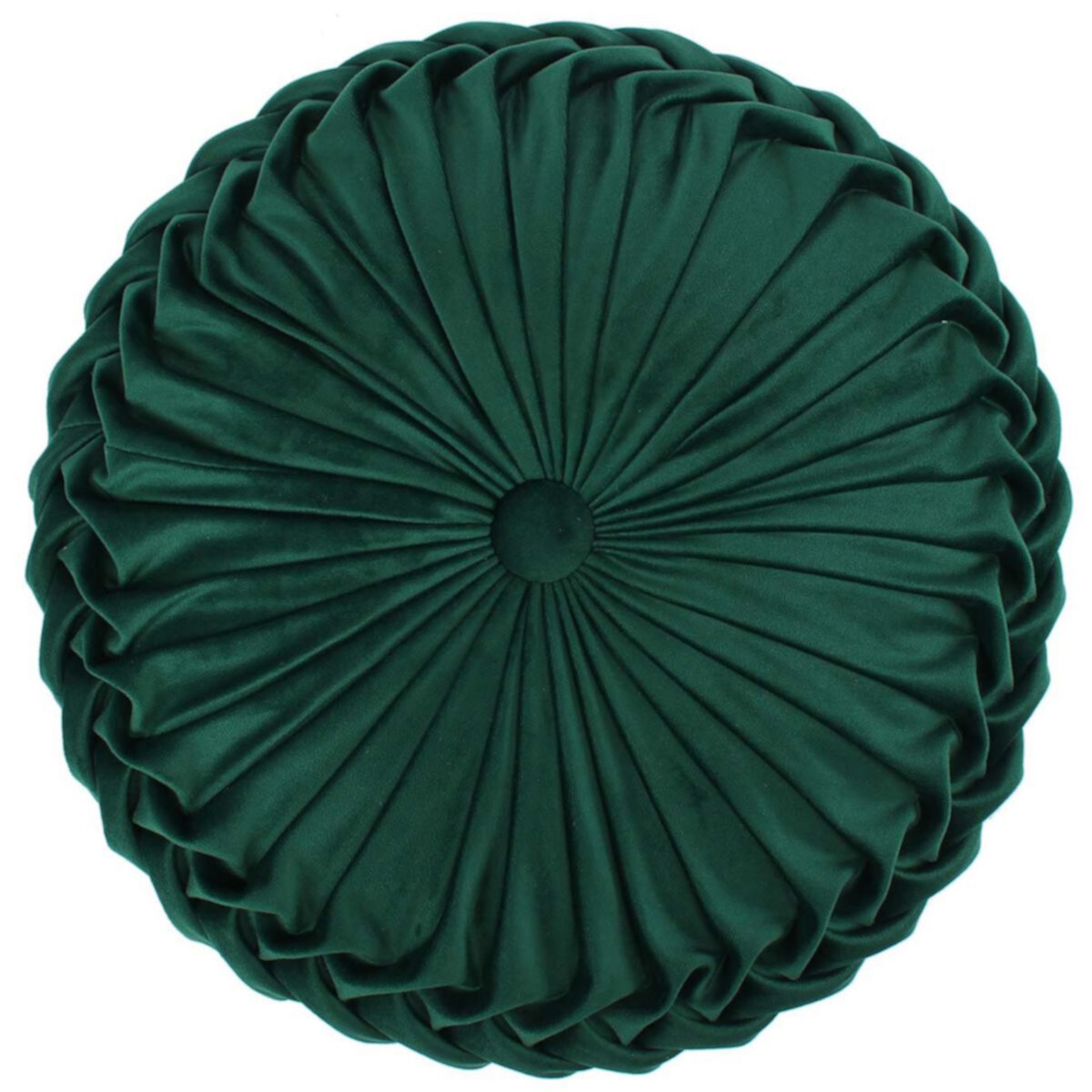 Levtex Home Kimpton Round Green Velvet Throw Pillow Levtex