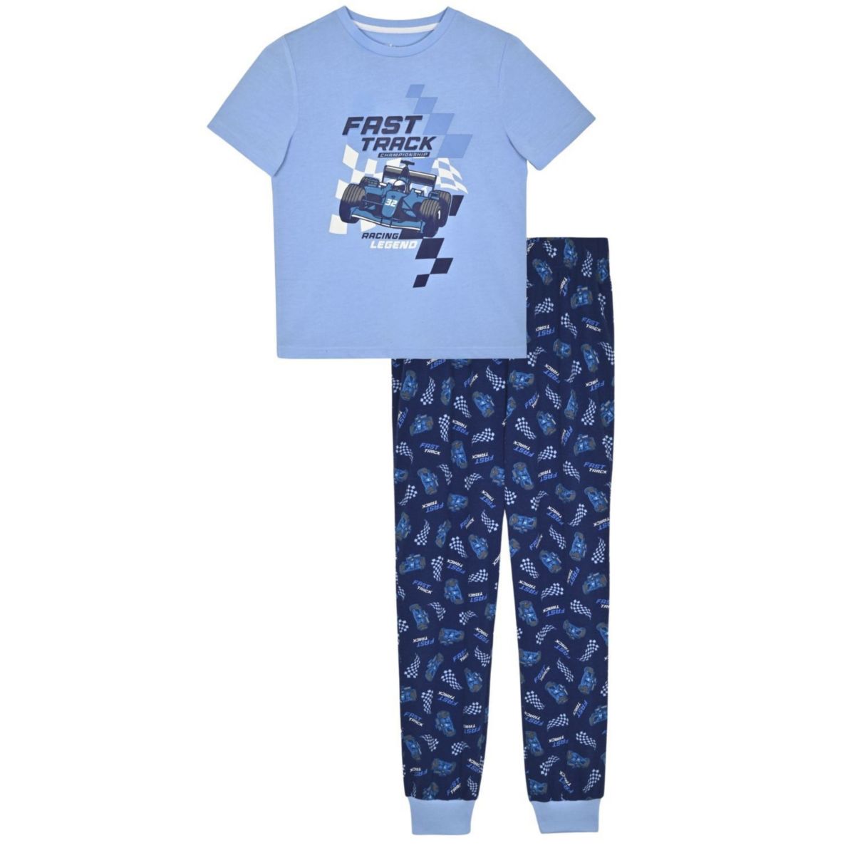 Sleep On It Boys 2-piece Short-sleeve Jersey Pajama Pants Set Sleep On It