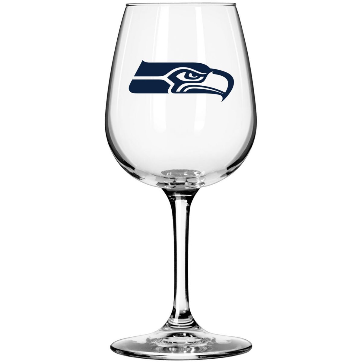 Seattle Seahawks 12oz. Gameday Stemmed Wine Glass Logo Brand