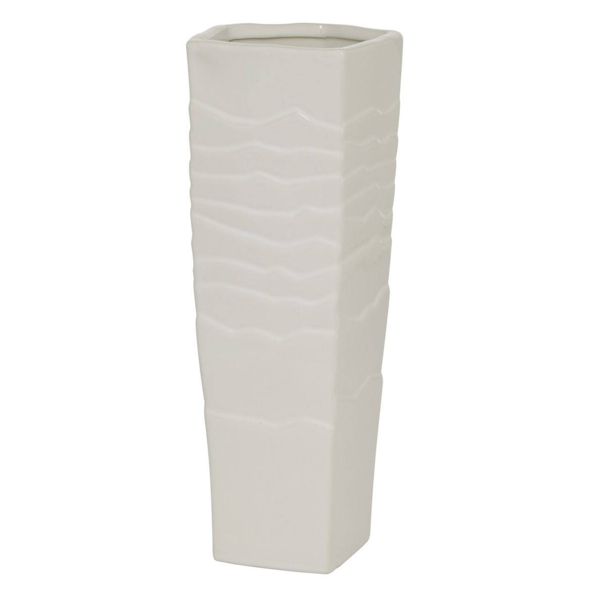 Stella & Eve White Ceramic Vase Stella & Eve