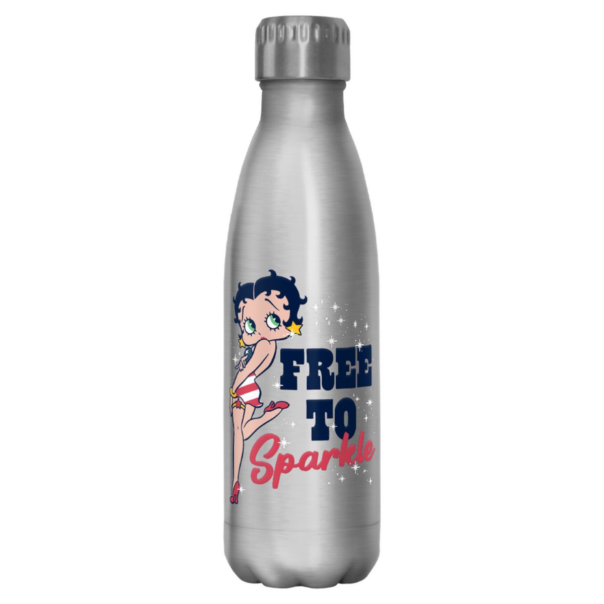 Betty Boop Free To Sparkle 17-oz. Stainless Steel Water Bottle Licensed Character