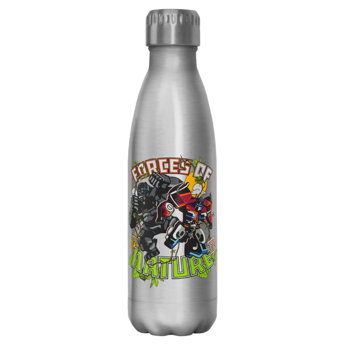 Transformers 7 Forces Of Nature 17 oz. Stainless Steel Bottle Licensed Character