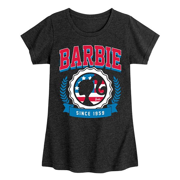 Футболка Для Девочек Barbie® Americana Collegiate Barbie