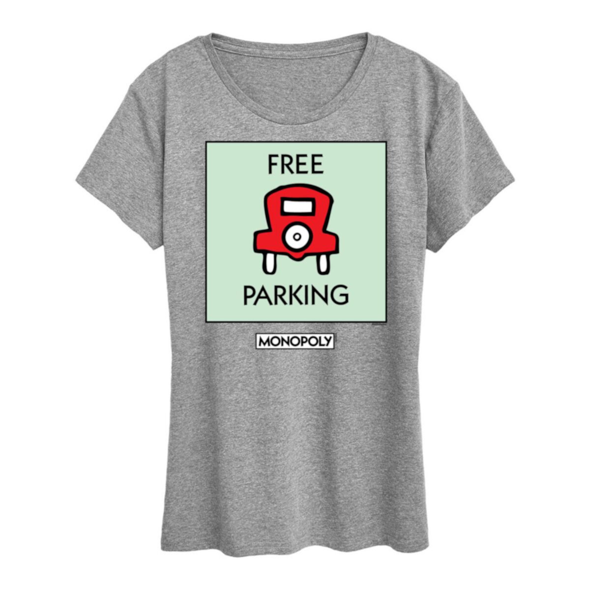 Women's Monopoly Free Parking Graphic Tee HASBRO