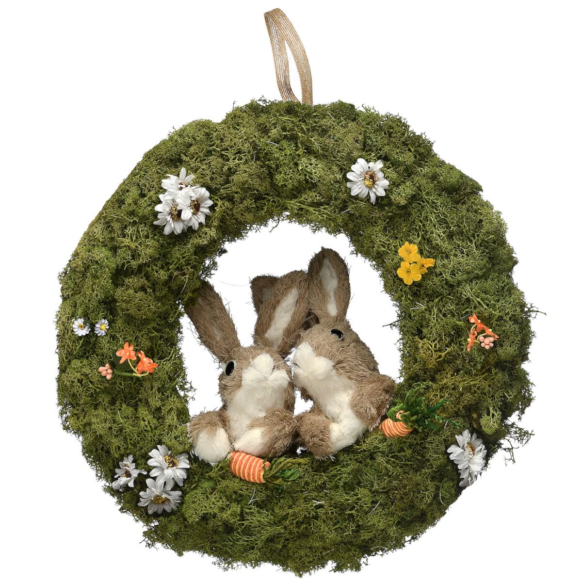 National Tree Company 2 Rabbits Wreath National Tree Company