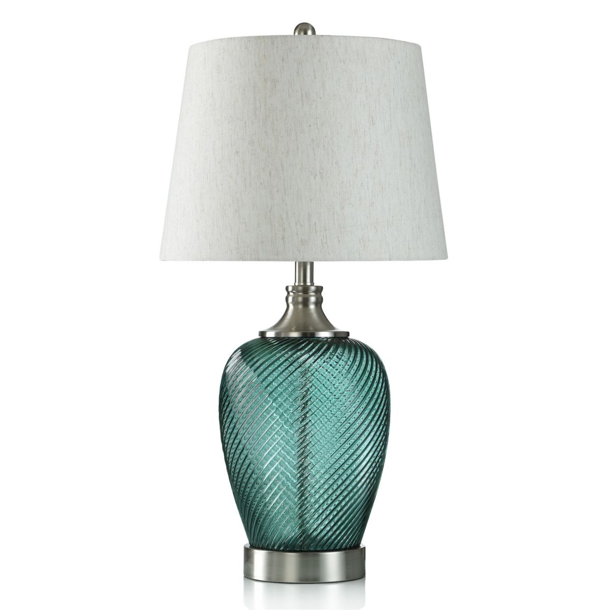 Elyse Oceans Textured Table Lamp Unbranded