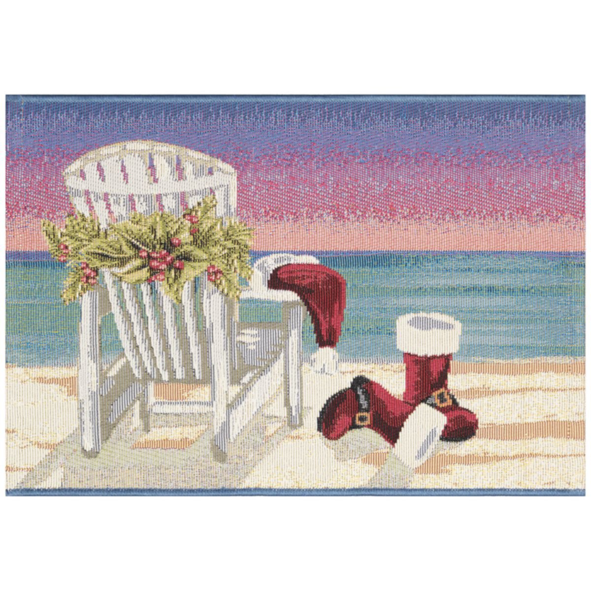 Liora Manne Esencia Santa Vacation Indoor/Outdoor Doormat Liora Manne