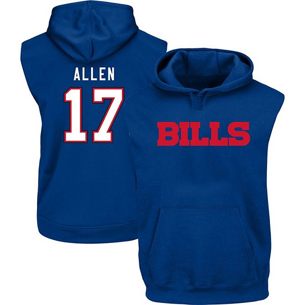 Мужская Футболка Fanatics Josh Allen Buffalo Bills Muscle Pullover Fanatics