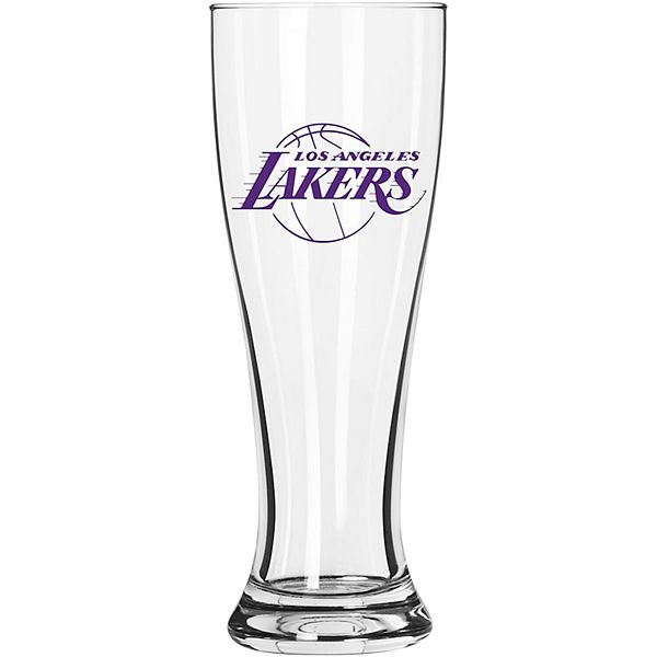 Пивной стакан Los Angeles Lakers 473 мл с ярким двусторонним дизайном Logo Brand