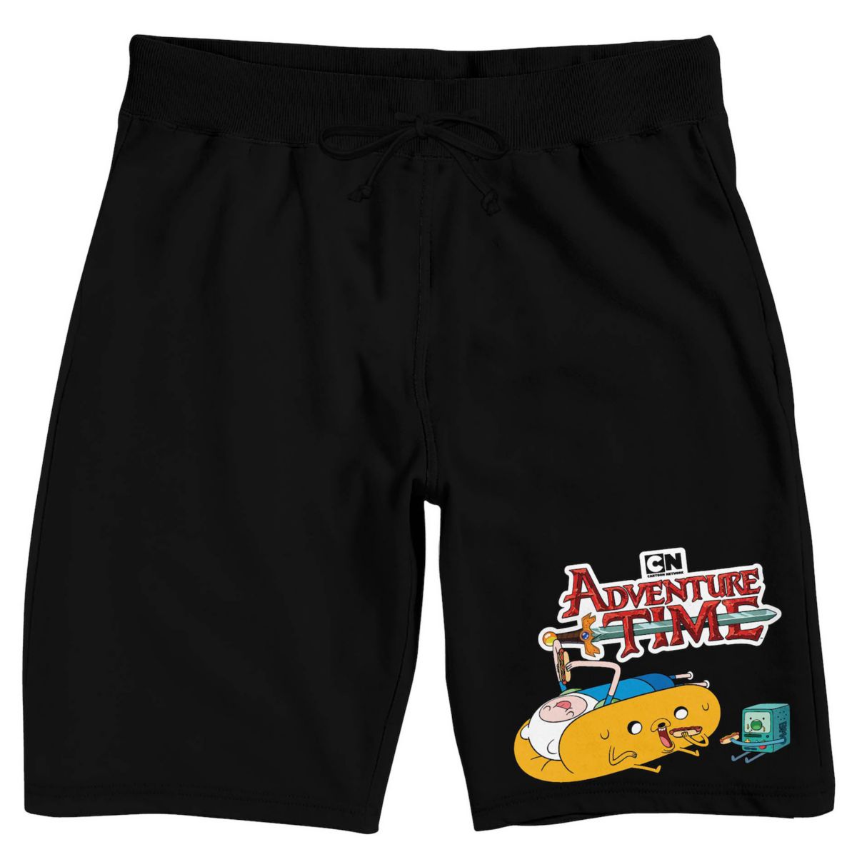 Men's Adventure Time Sleep Shorts Licensed Character