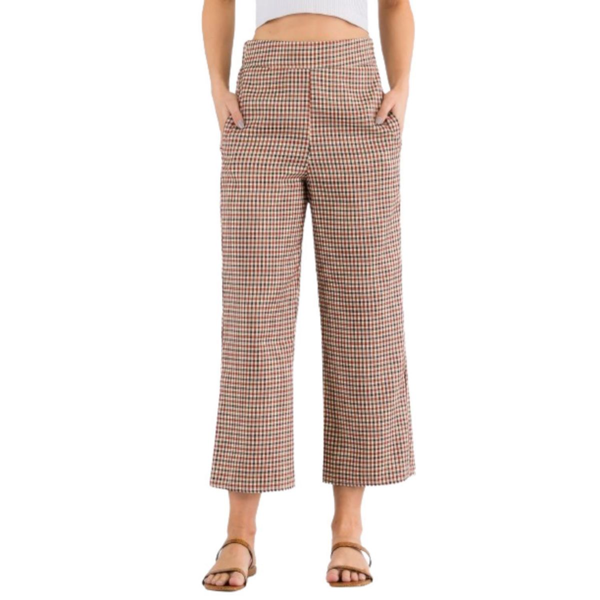 Chic High Waisted Pants FASHNZFAB