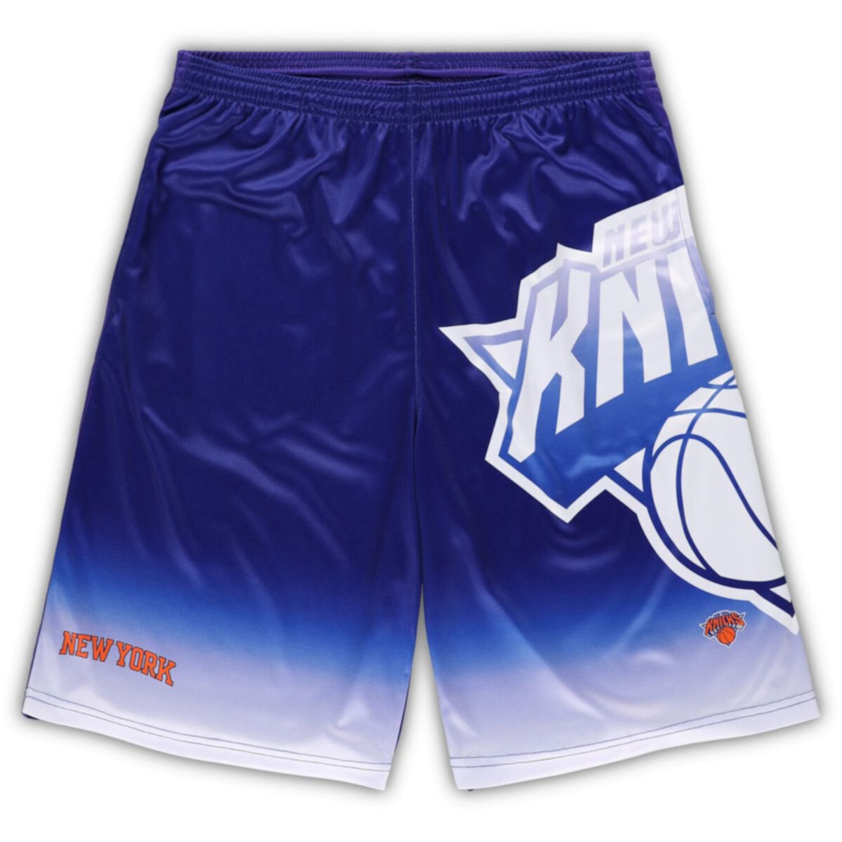 Men's Fanatics Branded Blue New York Knicks Big & Tall Graphic Shorts Fanatics