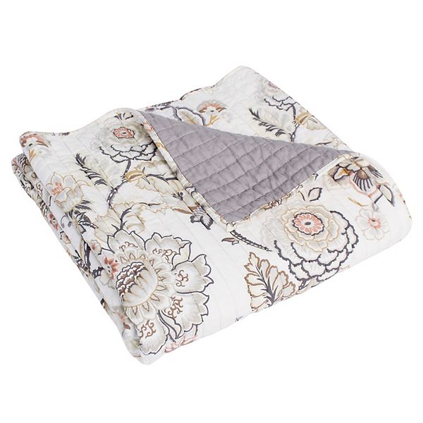 Levtex Home Ophelia Blush Quilted Throw Levtex