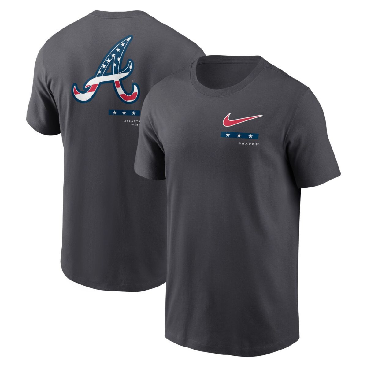 Мужская Футболка Nike Americana Atlanta Braves Nitro USA