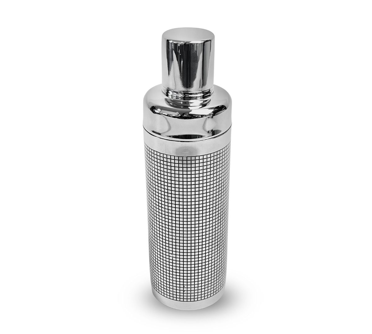 Etched Stainless Steel Cocktail Shaker Lexi Home