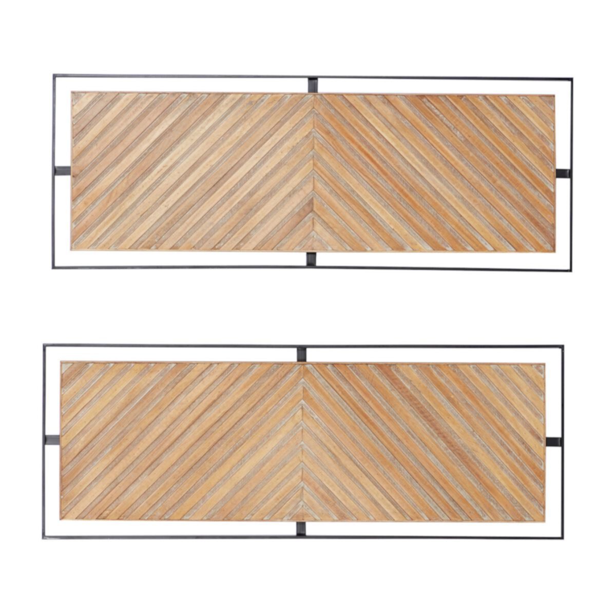 Stella & Eve Chevron Wall Decor 2-piece Set Stella & Eve