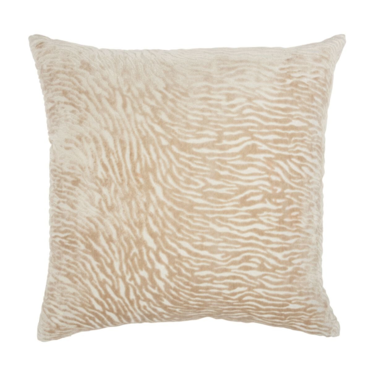 Mina Victory Luminescence Metallic Zebra Indoor Throw Pillow Mina Victory