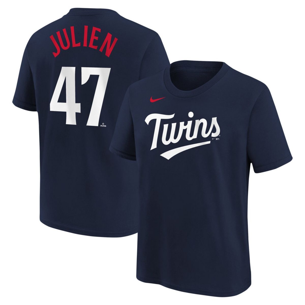 Детское Джерси Nike Navy Minnesota Twins Name & Number Nitro USA