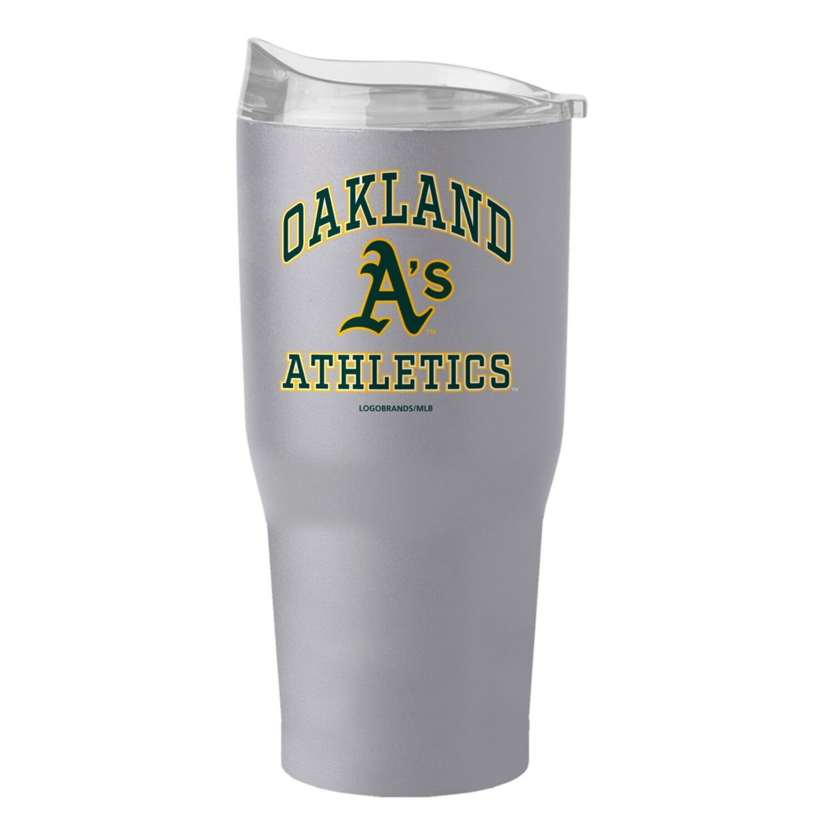 Oakland Athletics 30oz. Stone Powder Coat Tumbler Logo Brand