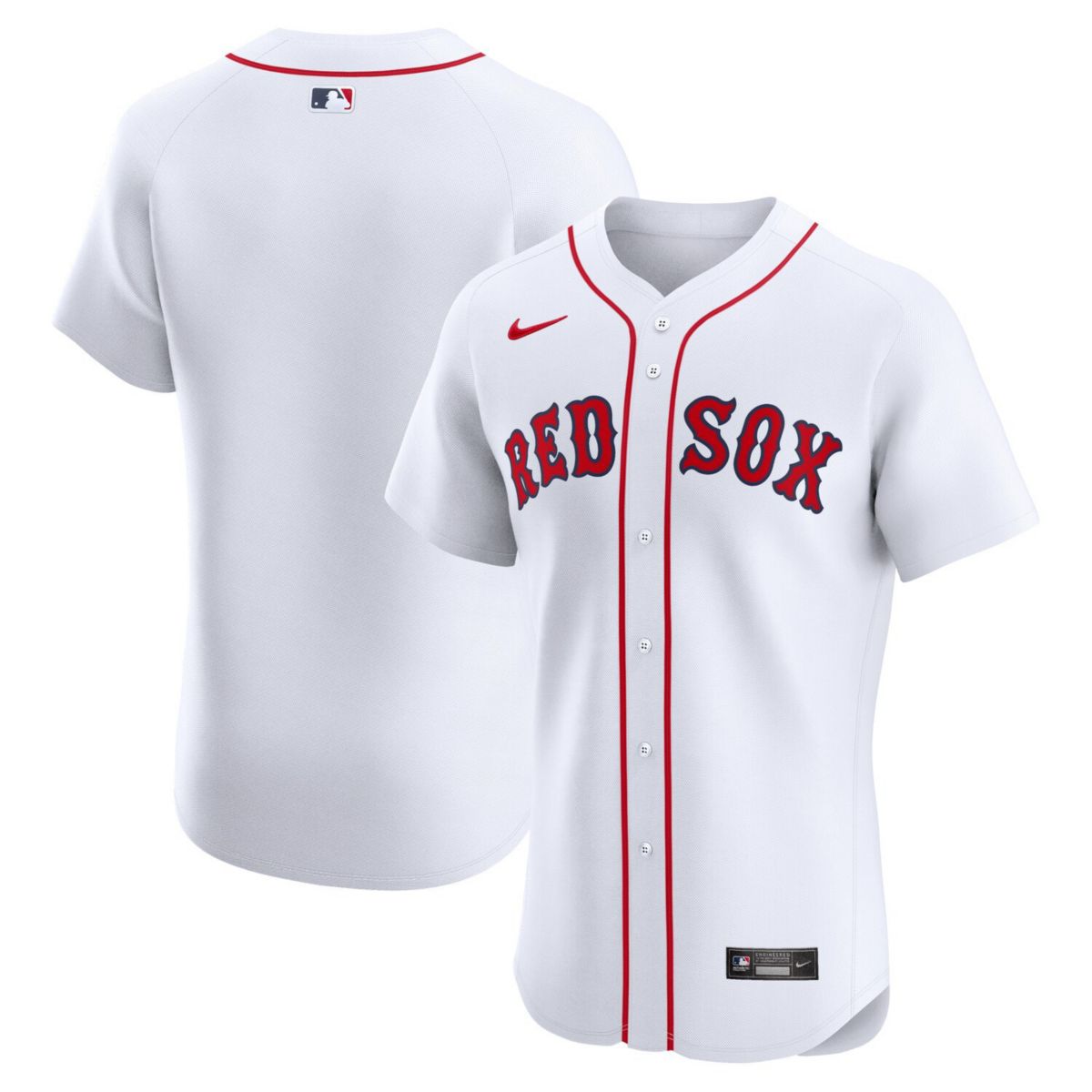 Мужская Футболка Nike Boston Red Sox Elite White Nitro USA