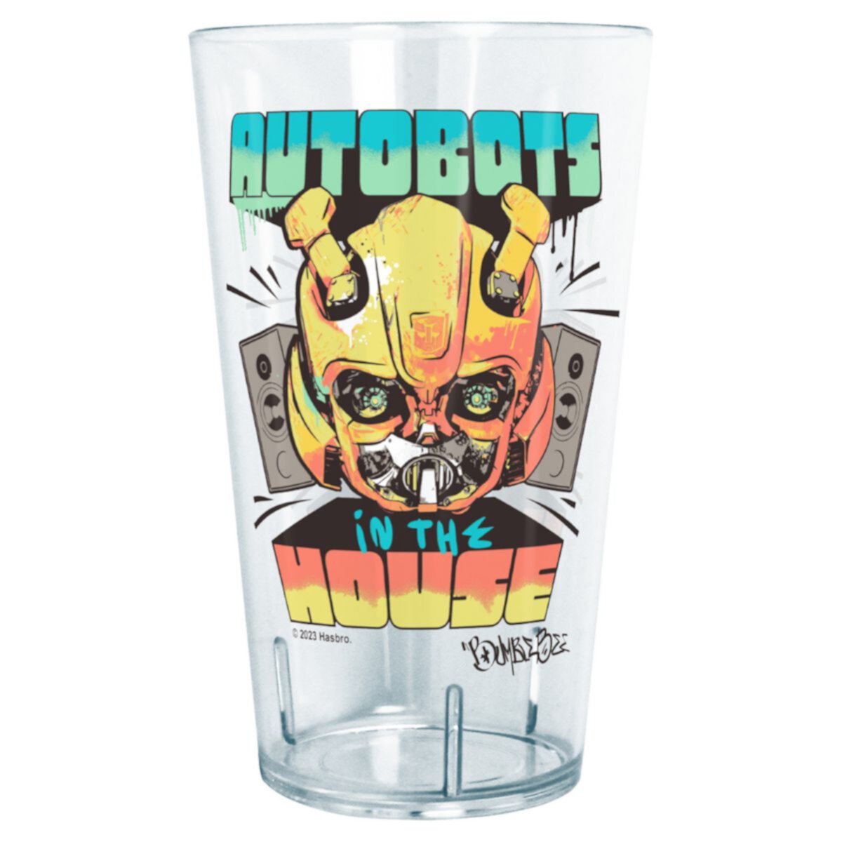 Transformers 7 Bumblebee Autobots In The House 24 oz. Tritan Tumbler Licensed Character