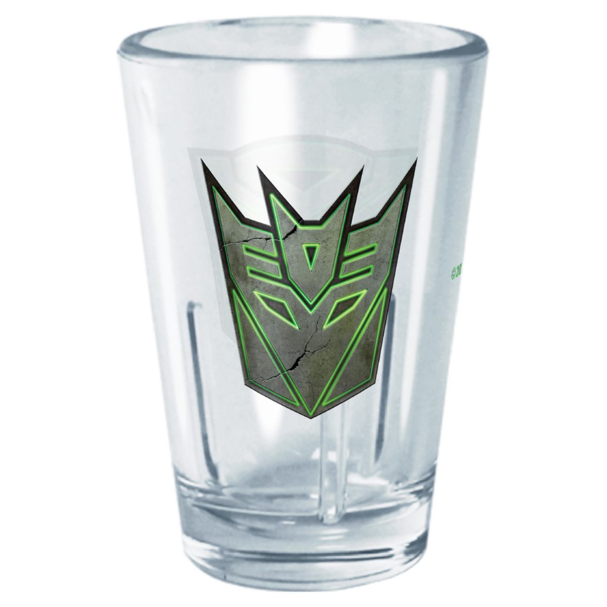 Transformers 7 Decepticons Autobots Emblems 2 oz. Tritan Cup Licensed Character