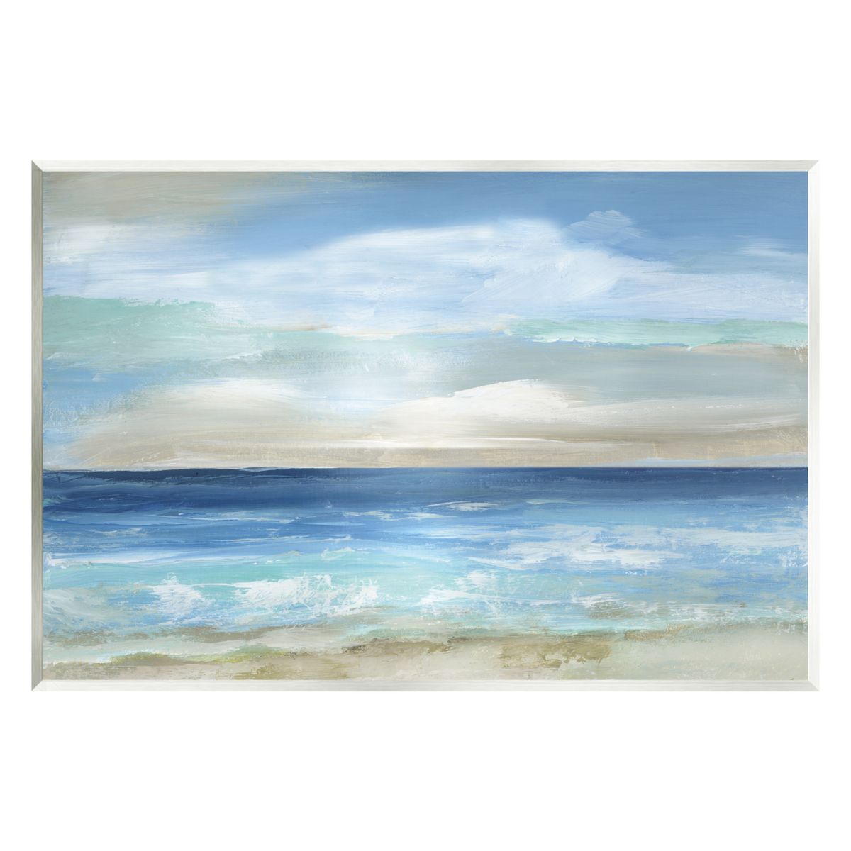 Stupell Home Decor Crashing Ocean Ripples Scenery Framed Wall Art Stupell Home Decor