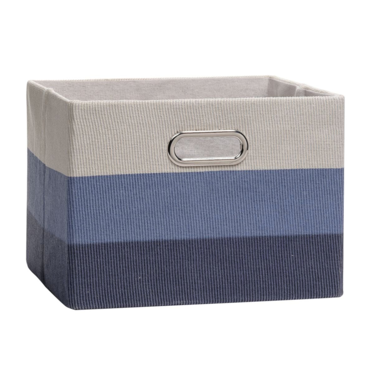 Lambs & Ivy Blue Ombre Foldable/collapsible Storage Bin/basket Lambs & Ivy