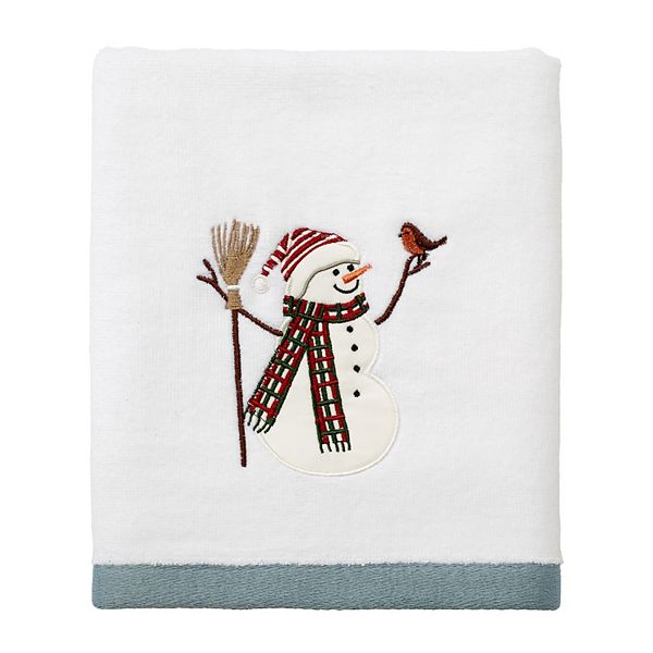 Avanti Snowman Park Hand Towel Avanti