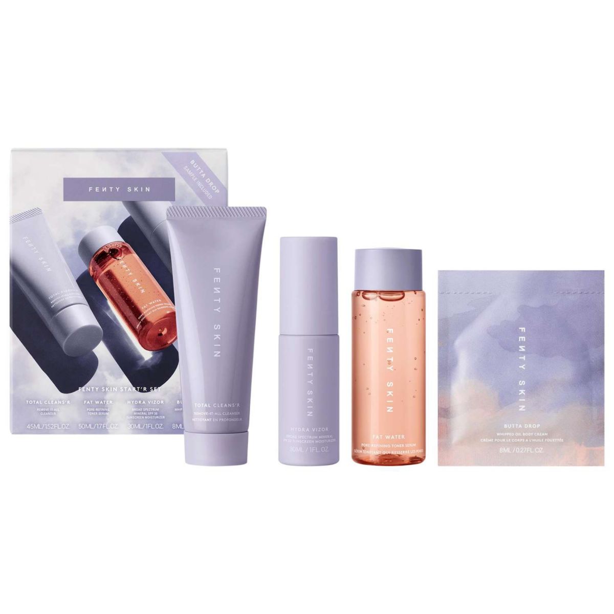 Fenty Skin Travel-Size Start'r Set with Mineral SPF FENTY