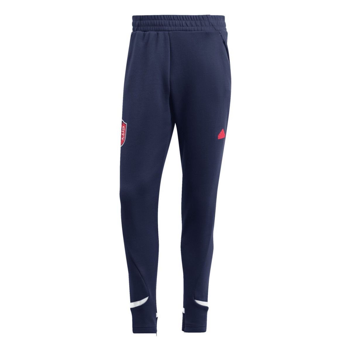 Мужские Повседневные брюки adidas Navy St. Louis City SC 2024 Unbranded