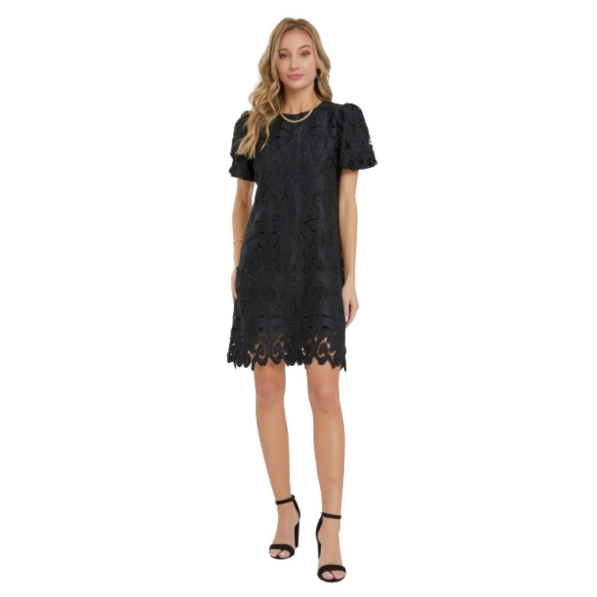 Crochet Lace Dress FASHNZFAB